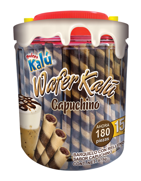 fotografía wafer capuchino 970g