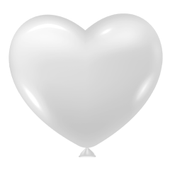 white balloon photo