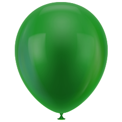 Jungle Green balloon photo