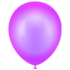 Neon Purple balloon photo